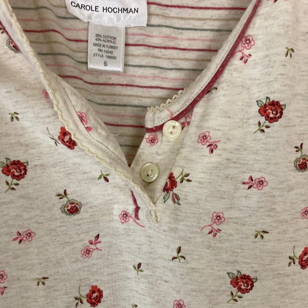 Carole Hochman Long Lounge dress, size small